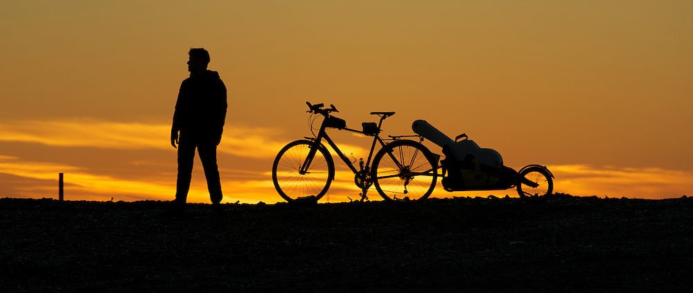 Richard Durrant's cycling tour