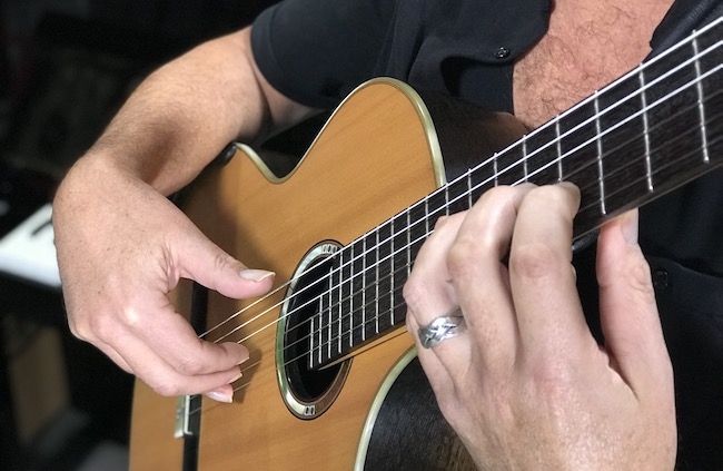 Guitar hands